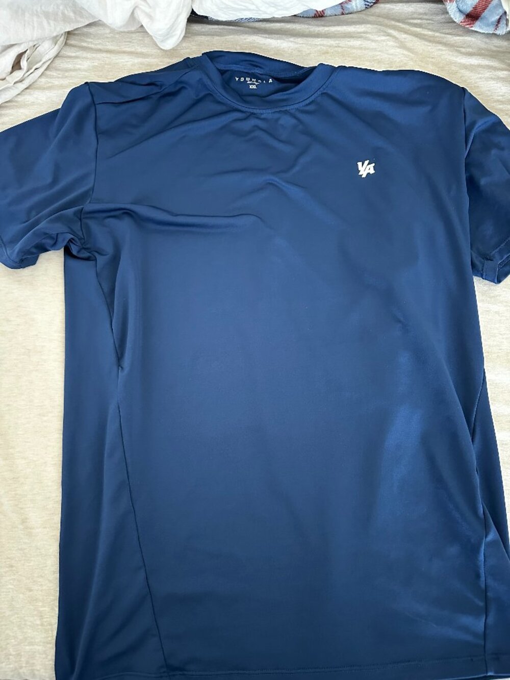 YoungLA Blue Compression Tee XXL